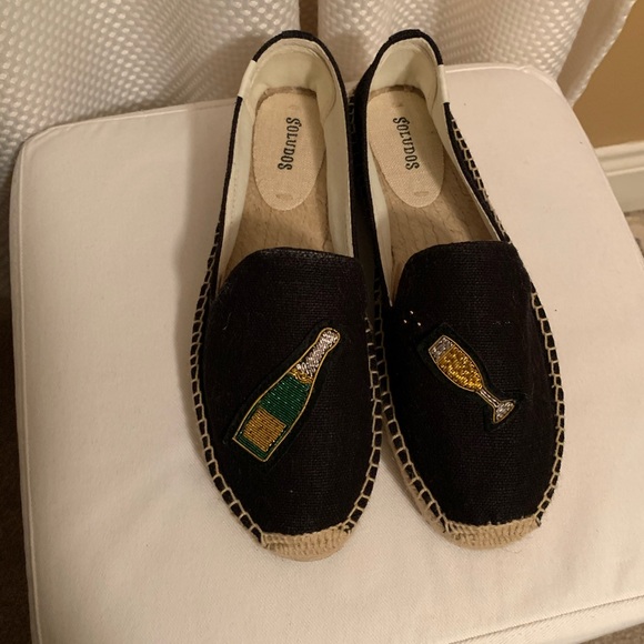 soludos champagne espadrilles